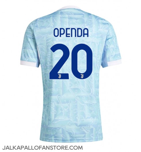 Juventus Lois Openda #20 Vieraspaita 2025-26 Lyhythihainen Juventus Lois Openda #20 Vieraspaita 2025-26 Lyhythihainen